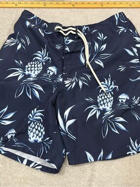 POLO RALPH LAUREN Men's KAILUA 8” Swim Truck BoardShorts Pineapple Hut Size XL